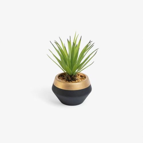Planta artificial palmera pequeña con maceta 18 cm | Delivery Mobel | Hasta  50% dto.